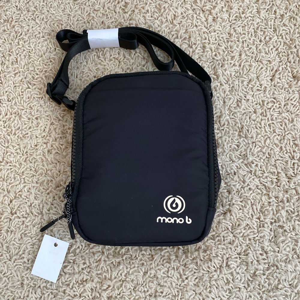 Mono B Black crossbody